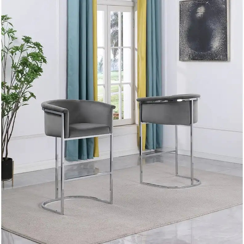 Best Quality Furniture Upholstered Counter Height Chair 31