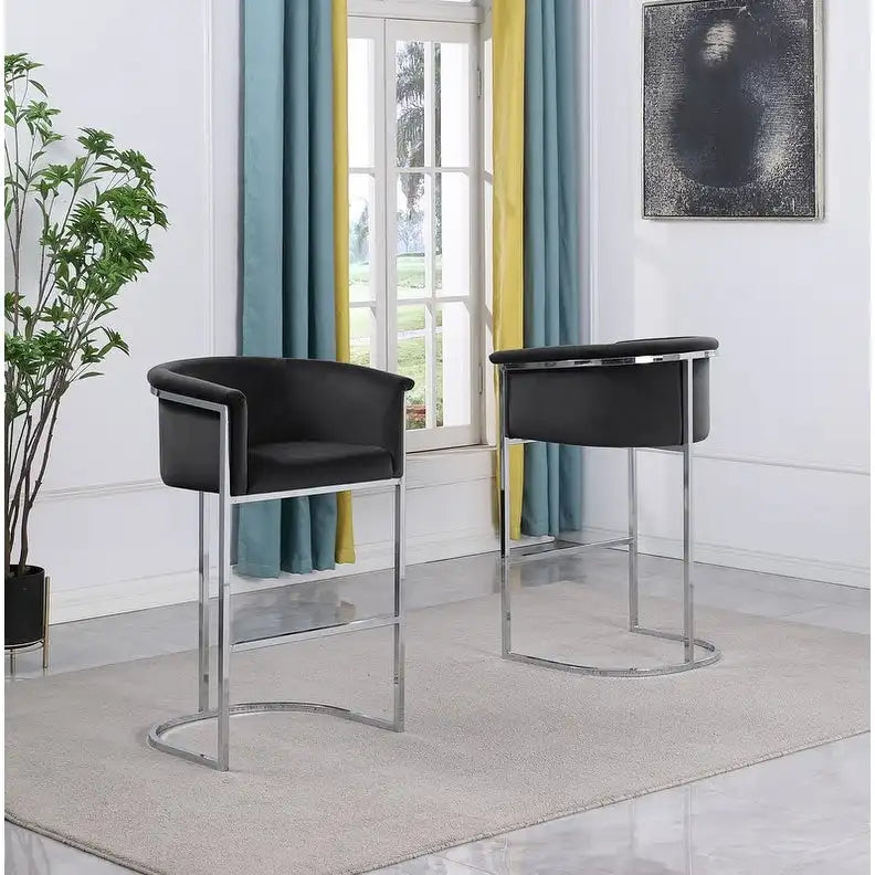 Best Quality Furniture Upholstered Counter Height Chair 39