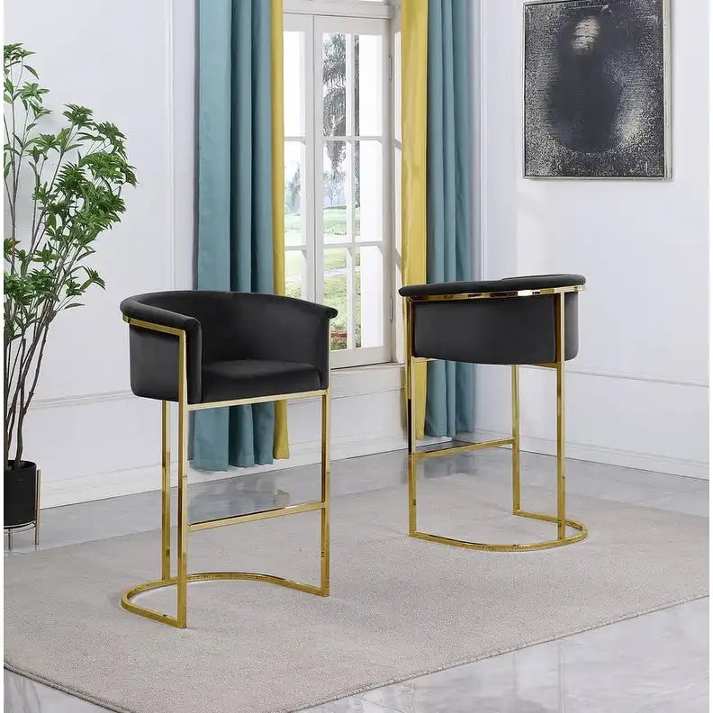 Best Quality Furniture Upholstered Counter Height Chair 13