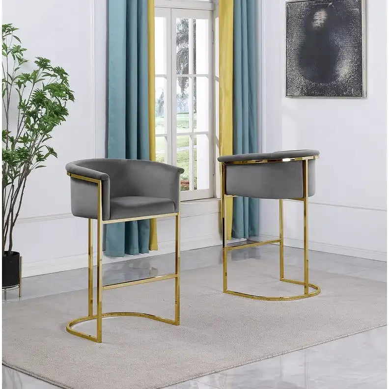 Best Quality Furniture Upholstered Counter Height Chair 25