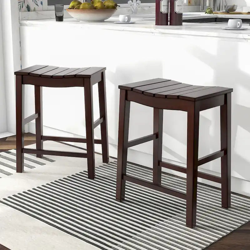 Tarala Farmhouse Wood 5-Piece Counter Height Table and Stool Set by Furniture of America 26