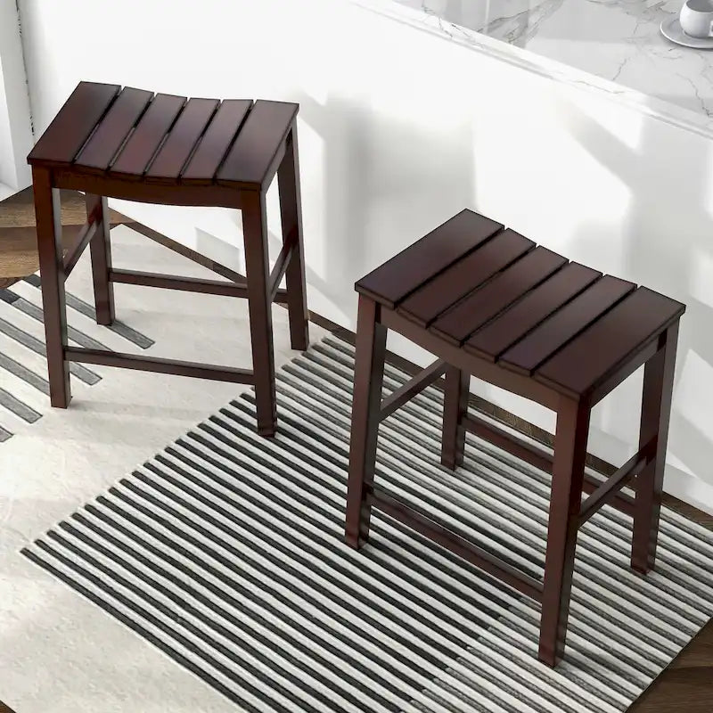 Tarala Farmhouse Wood 5-Piece Counter Height Table and Stool Set by Furniture of America 27