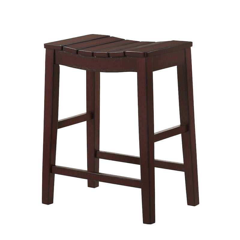 Tarala Farmhouse Wood 5-Piece Counter Height Table and Stool Set by Furniture of America 28