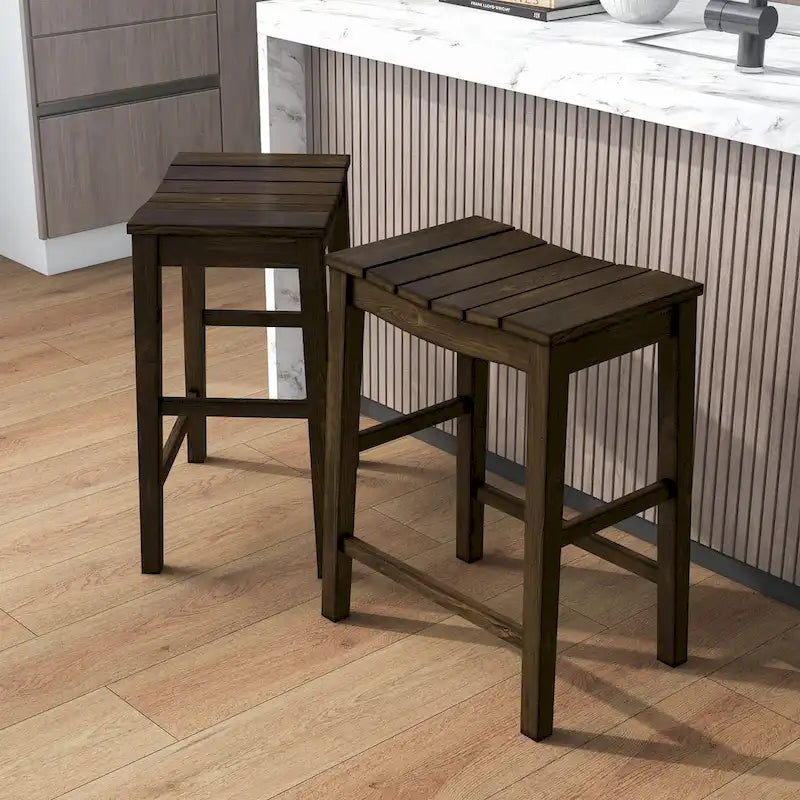 Tarala Farmhouse Wood 5-Piece Counter Height Table and Stool Set by Furniture of America 31
