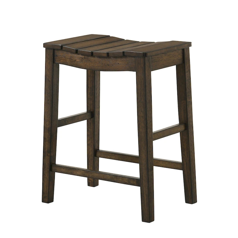 Tarala Farmhouse Wood 5-Piece Counter Height Table and Stool Set by Furniture of America 33