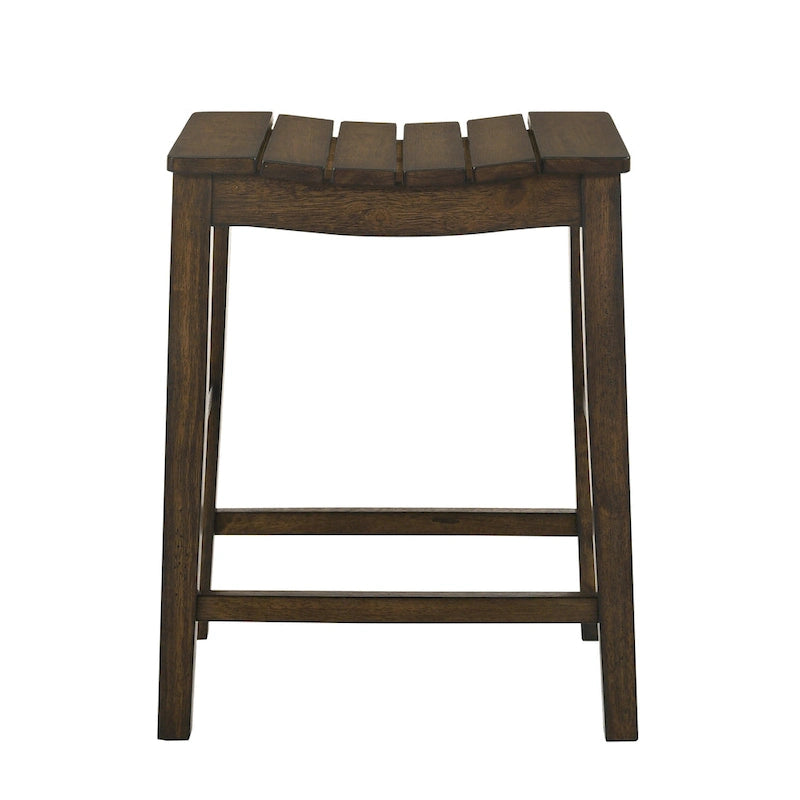 Tarala Farmhouse Wood 5-Piece Counter Height Table and Stool Set by Furniture of America 34