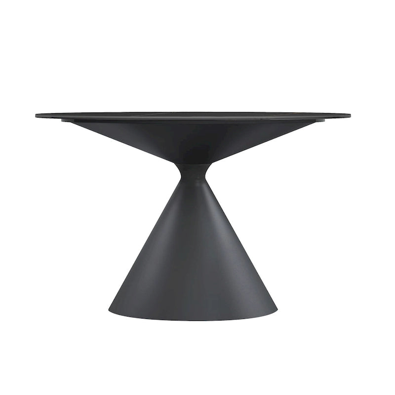 Somette Delphie Ceramic Top Dining Table 3