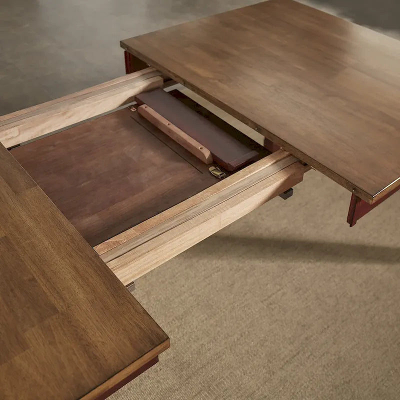 Elena Solid Wood Extendable Dining Table by iNSPIRE Q Classic 4