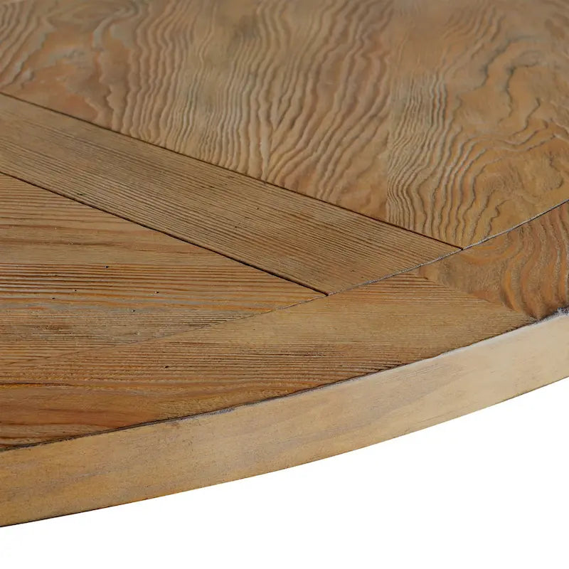 Set da pranzo rotondo Benchwright X-base 48 pollici di iNSPIRE Q Artisan 9