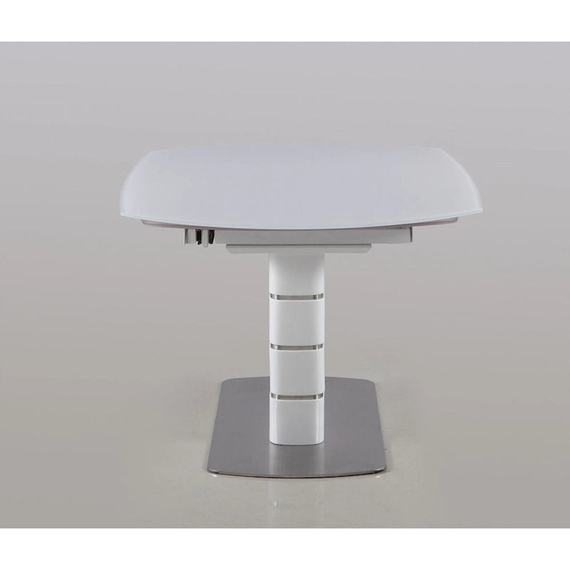 Set da pranzo di 5 pezzi Somette Charlie White Starphire in vetro 8
