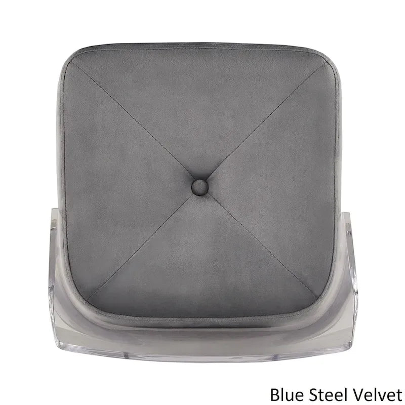 Lennox Velvet Counter Height Stools (Set of 2) by iNSPIRE Q Bold 7