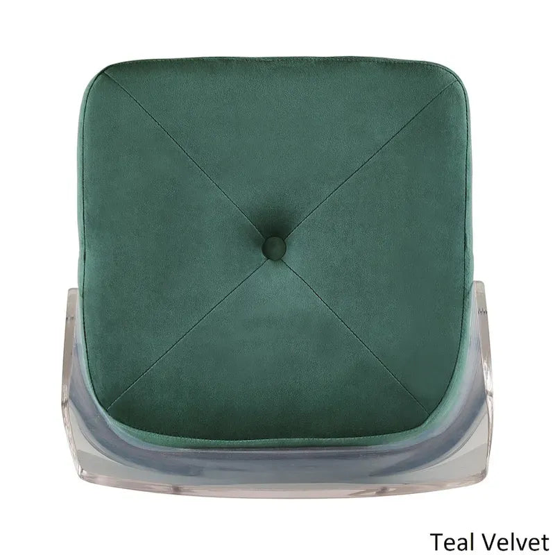 Lennox Velvet Counter Height Stools (Set of 2) by iNSPIRE Q Bold 9