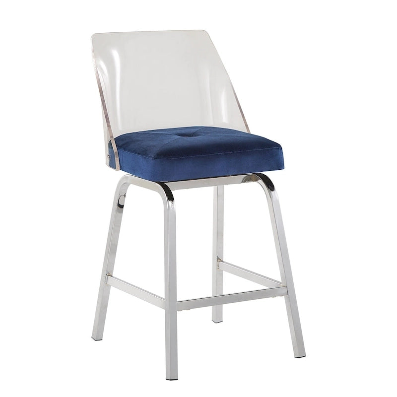 Lennox Velvet Counter Height Stools (Set of 2) by iNSPIRE Q Bold 14