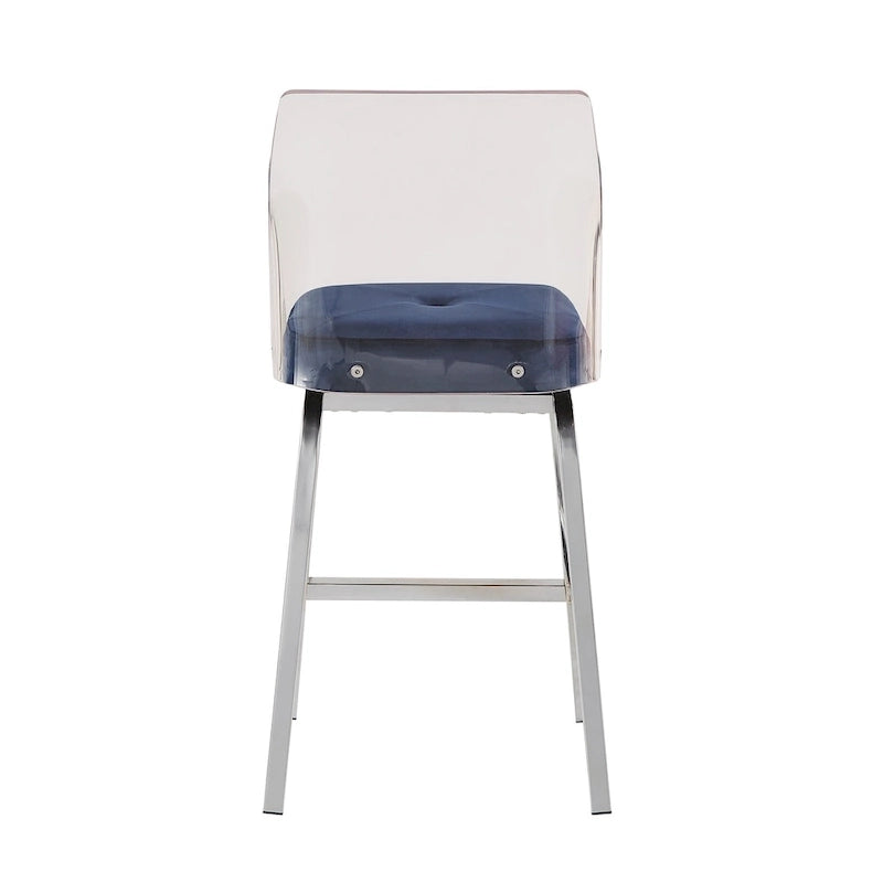 Lennox Velvet Counter Height Stools (Set of 2) by iNSPIRE Q Bold 18