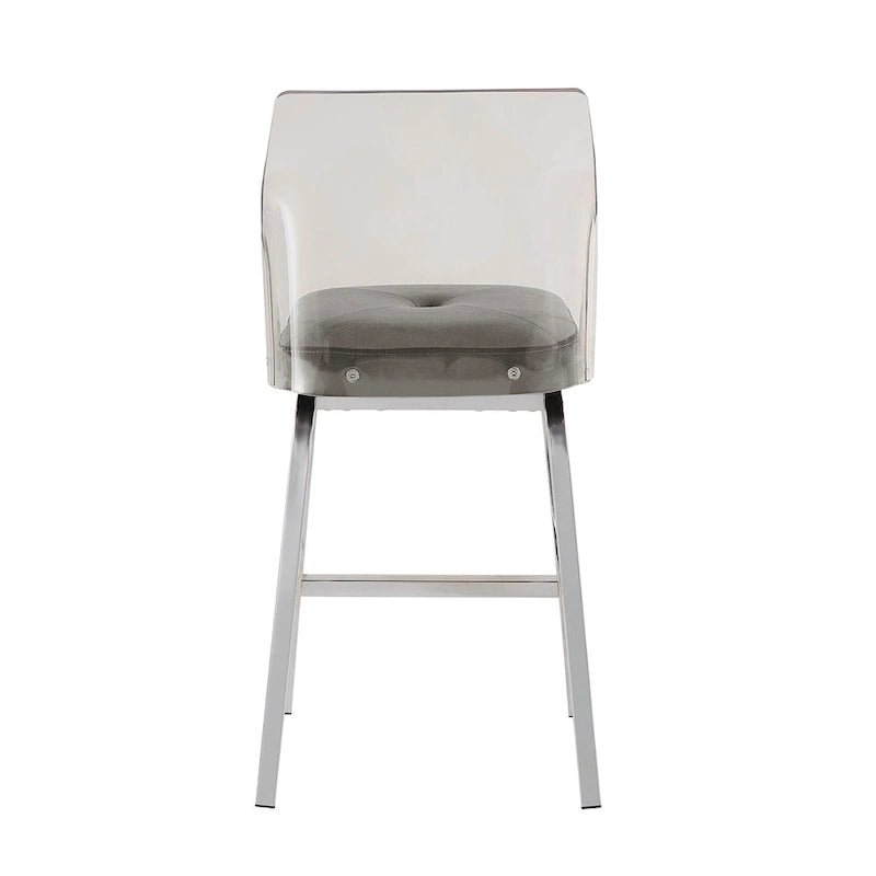 Lennox Velvet Counter Height Stools (Set of 2) by iNSPIRE Q Bold 25