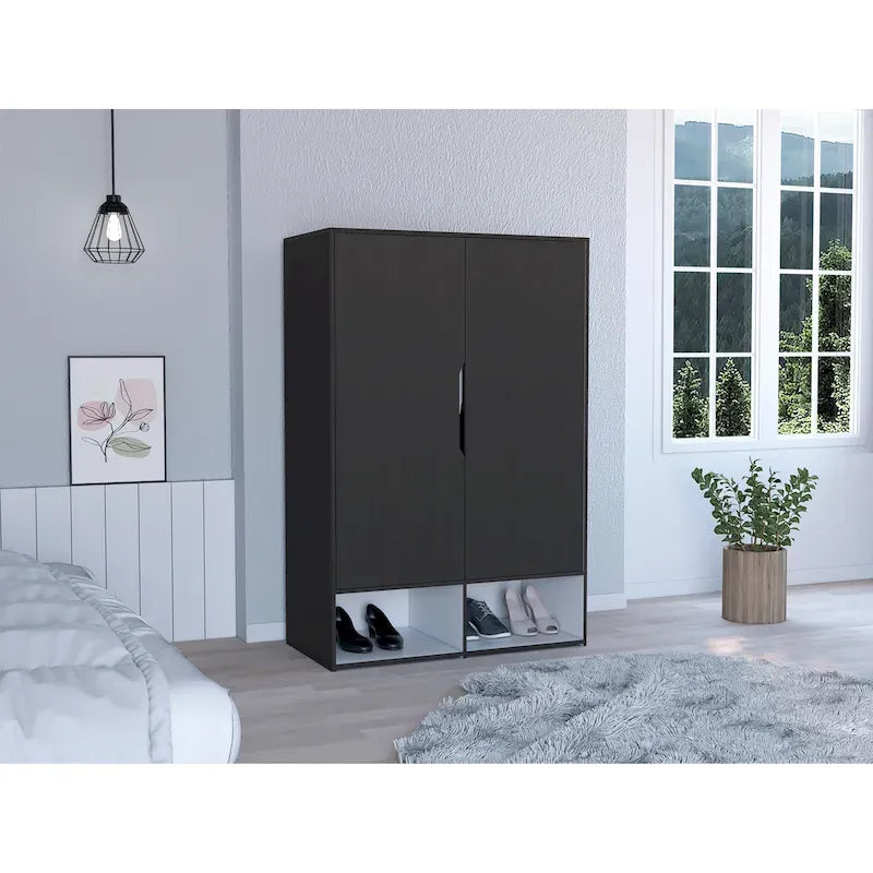 FM Furniture Rose Double Armoire with Hanging Rod 18