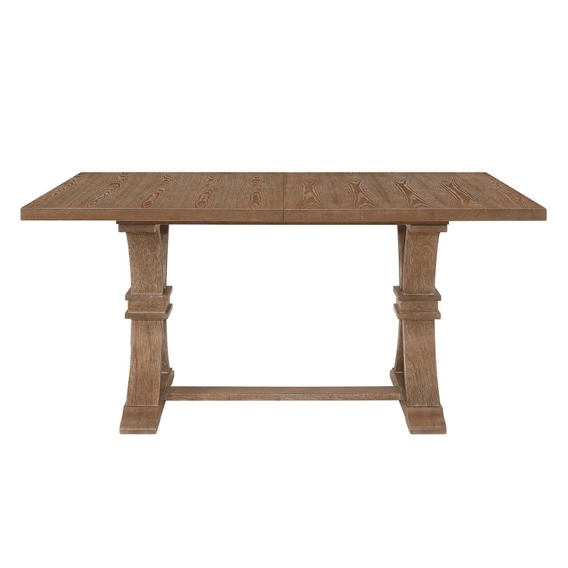 Set da pranzo da 7 pezzi Hudson in tessuto e legno di Christopher Knight Home 9