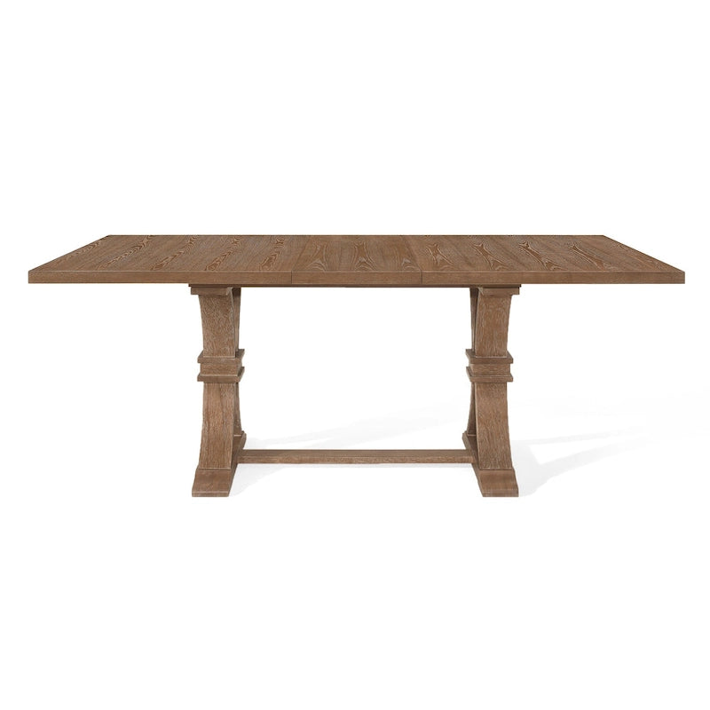 Set da pranzo da 7 pezzi Hudson in tessuto e legno di Christopher Knight Home 11