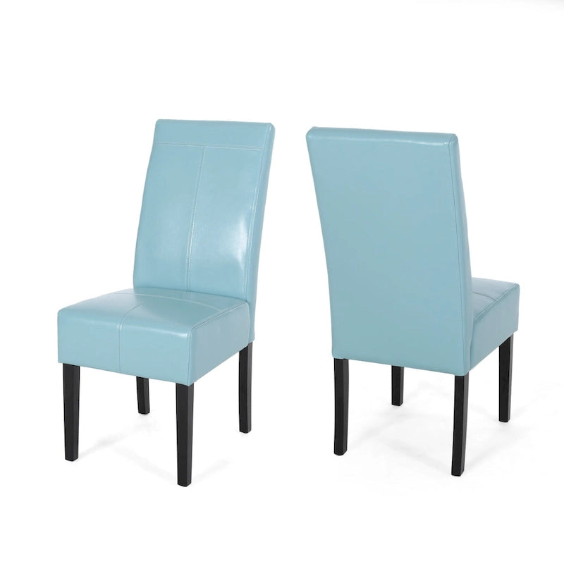 Pertica Upholstered T-Stitch Dining Chairs (Set of 2) by Christopher Knight Home 15