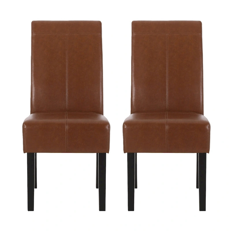Pertica Upholstered T-Stitch Dining Chairs (Set of 2) by Christopher Knight Home 22
