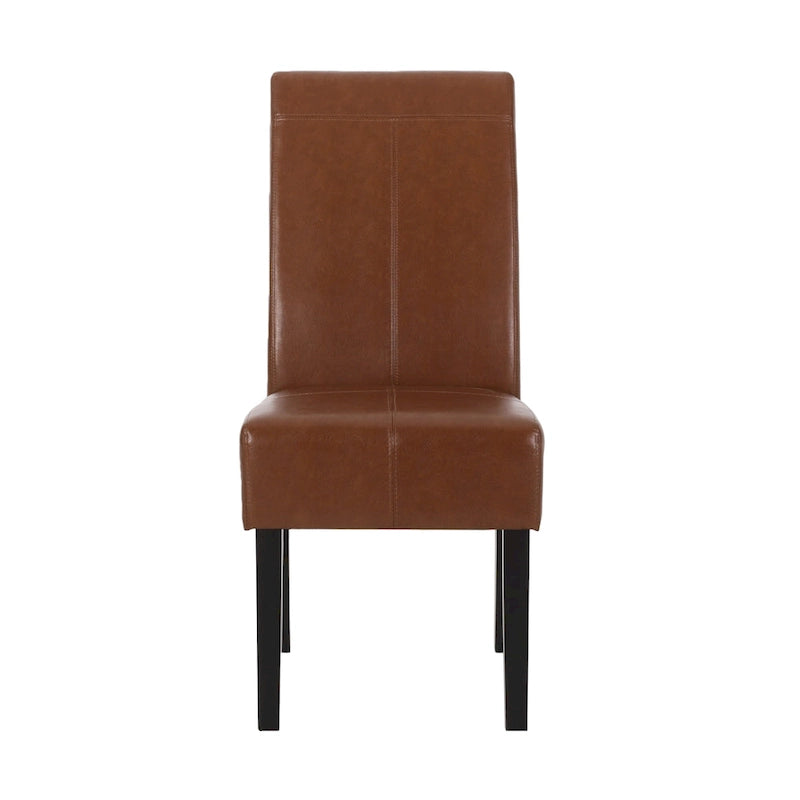 Pertica Upholstered T-Stitch Dining Chairs (Set of 2) by Christopher Knight Home 24