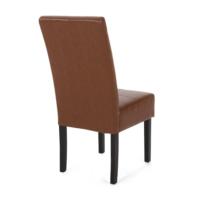 Pertica Upholstered T-Stitch Dining Chairs (Set of 2) by Christopher Knight Home 26