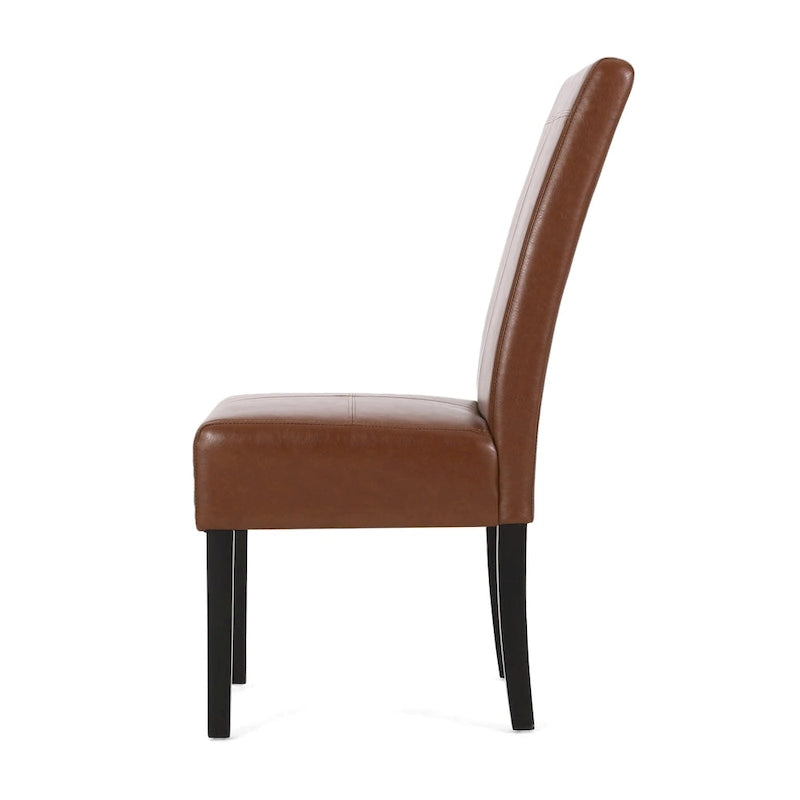 Pertica Upholstered T-Stitch Dining Chairs (Set of 2) by Christopher Knight Home 27
