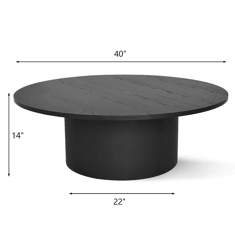 Pedestal 40 Coffee Table 22