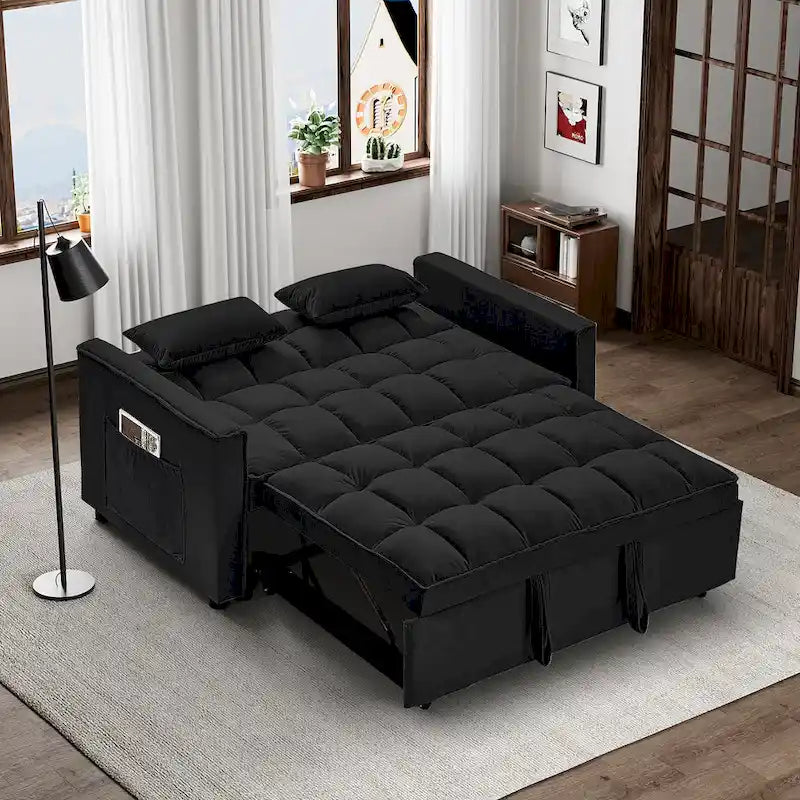 Ouyessir 3 in 1 Multi-Functional Convertible Sleeper Sofa Bed 8