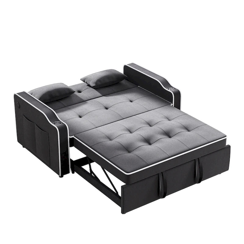 Ouyessir 3 in 1 Multi-Functional Convertible Sleeper Sofa Bed 18