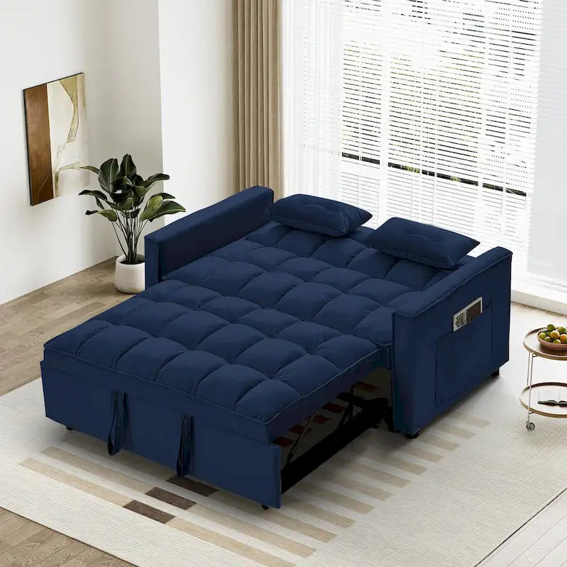 Ouyessir 3 in 1 Multi-Functional Convertible Sleeper Sofa Bed 21