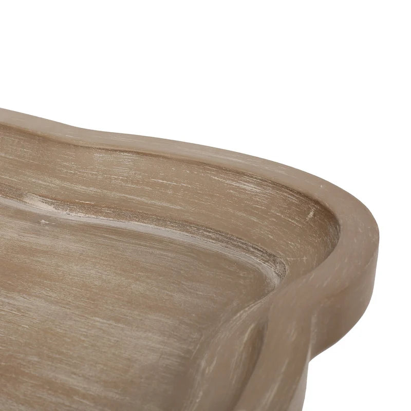 Tavolino con accenti campestri francesi Ouray con piano rettangolare di Christopher Knight Home 5