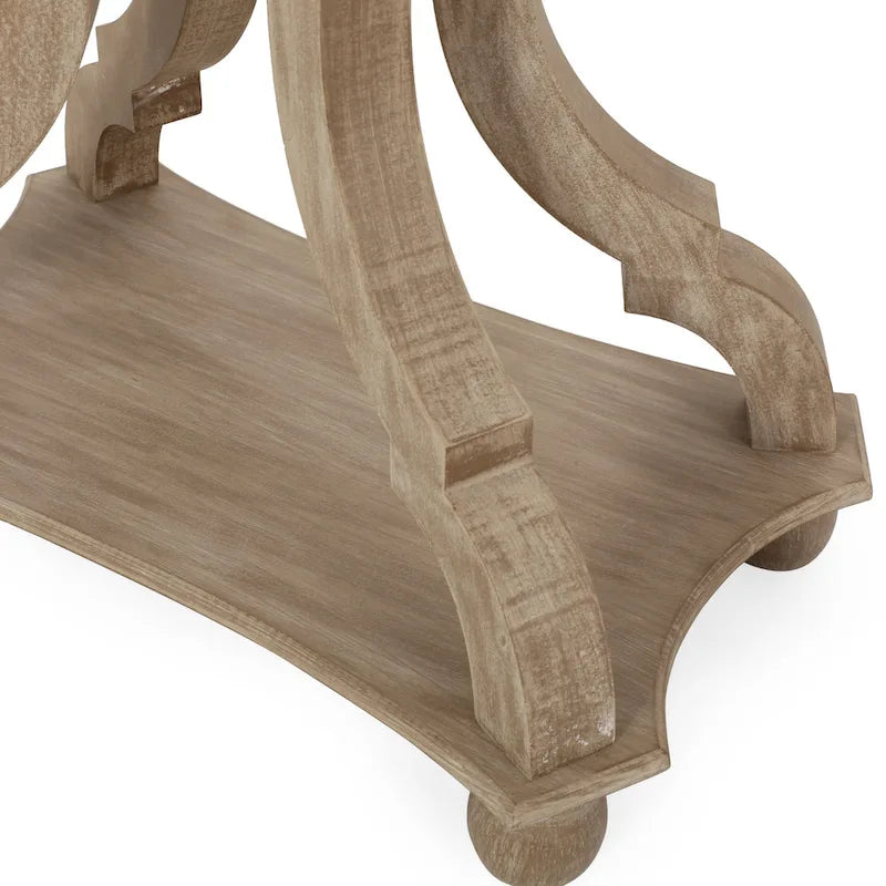 Tavolino con accenti campestri francesi Ouray con piano rettangolare di Christopher Knight Home 7