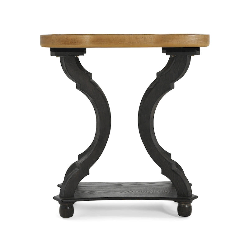 Tavolino con accenti campestri francesi Ouray con piano rettangolare di Christopher Knight Home 19