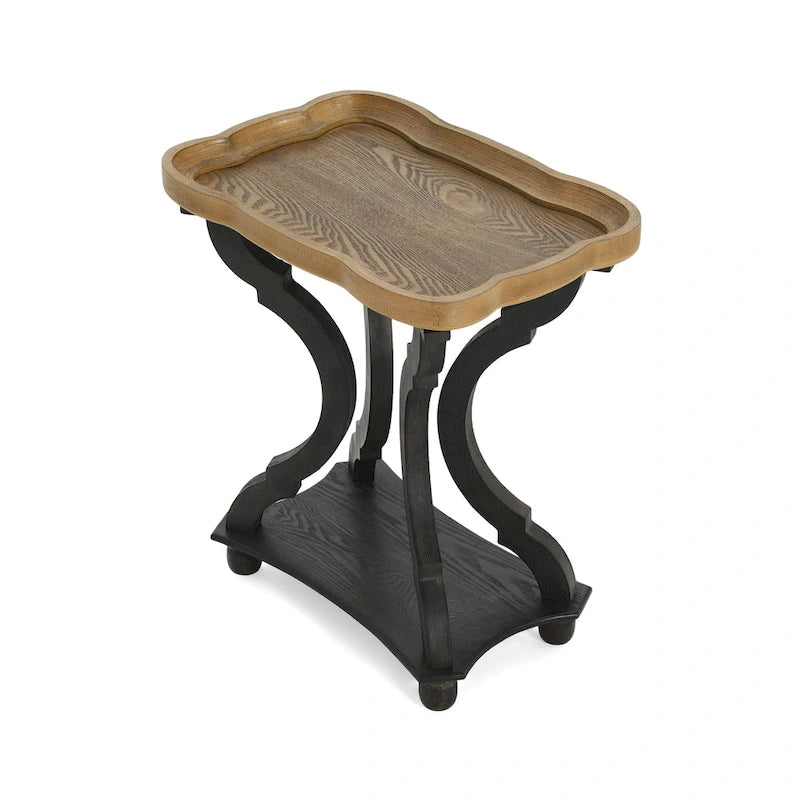 Tavolino con accenti campestri francesi Ouray con piano rettangolare di Christopher Knight Home 23