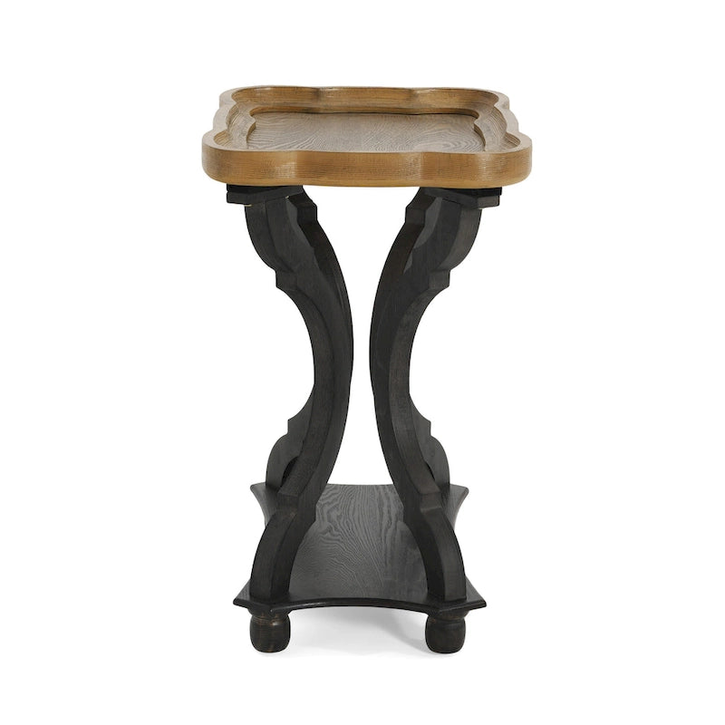 Tavolino con accenti campestri francesi Ouray con piano rettangolare di Christopher Knight Home 24