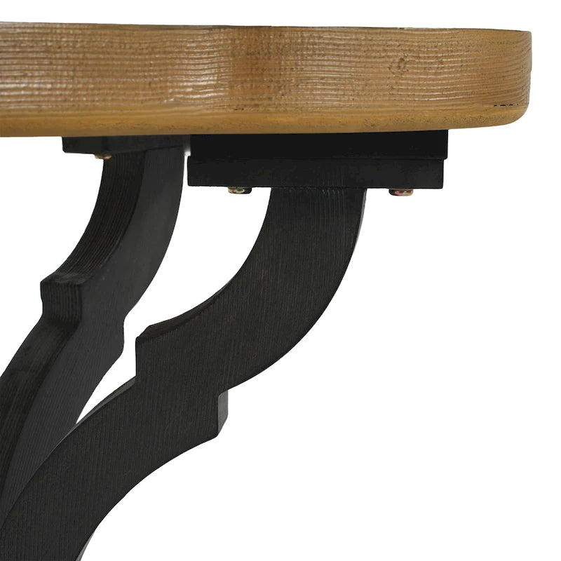 Tavolino con accenti campestri francesi Ouray con piano rettangolare di Christopher Knight Home 27