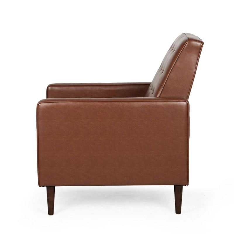Mervynn Mid-century Button Tufted Recliners (Set of 2) by Christopher Knight Home 6
