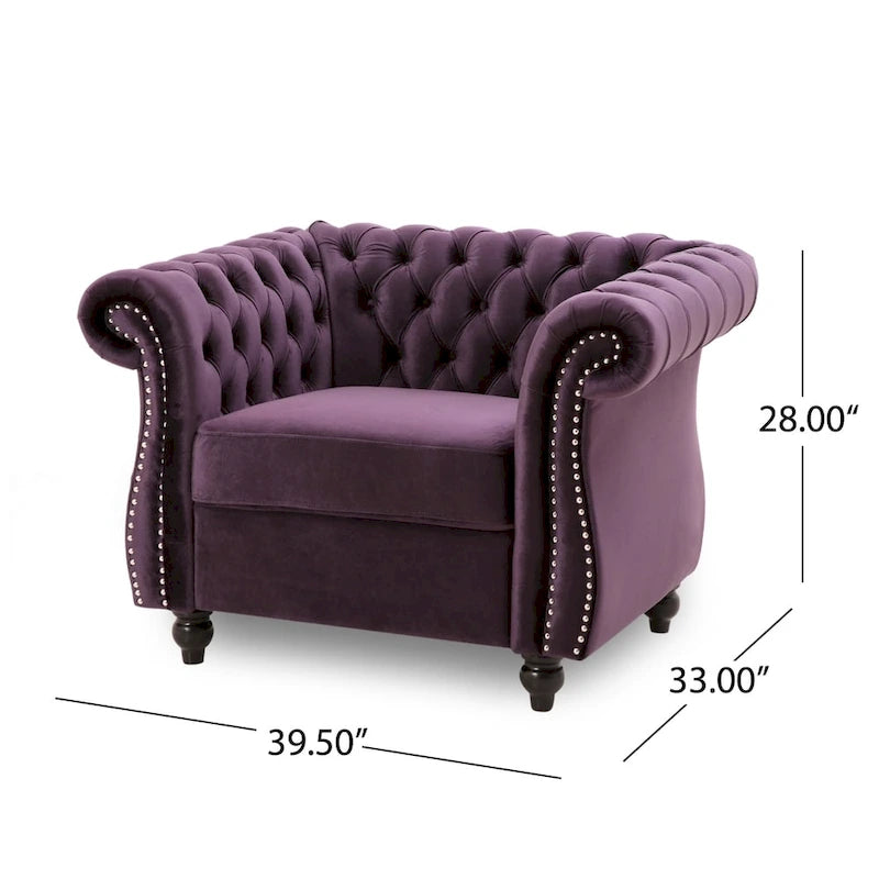 Poltrona club Chesterfield Westminster di Christopher Knight Home 7