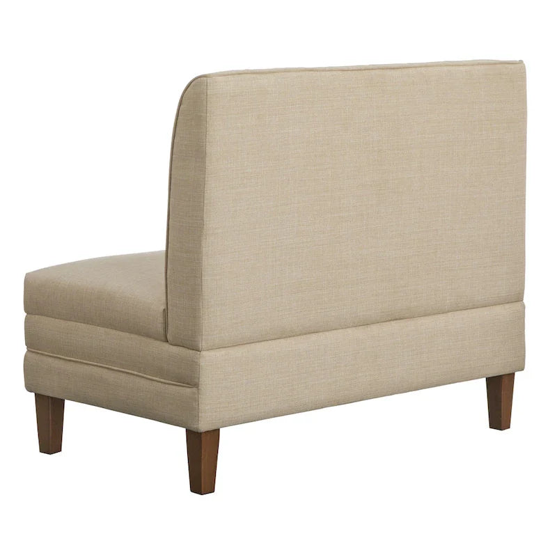 Lifestorey Kerrington 3-Piece Channel Back Upholstered Banquette Set 13