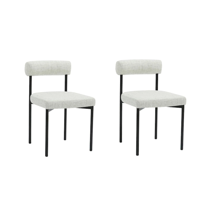 Nathan James Dahlia Counter Height Barstool or Dining Chair with Back and Upholstered Cushion 31