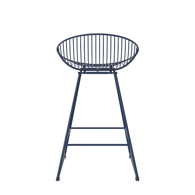 CosmoLiving by Cosmopolitan Ellis 24 Metal Counter Height Bar Stool 23