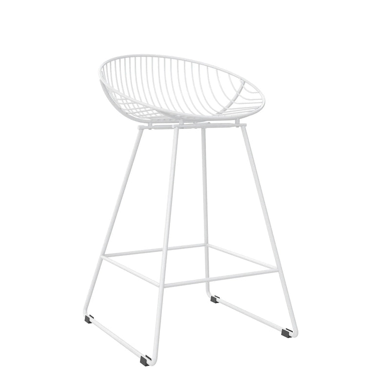 CosmoLiving by Cosmopolitan Ellis 24 Metal Counter Height Bar Stool 26