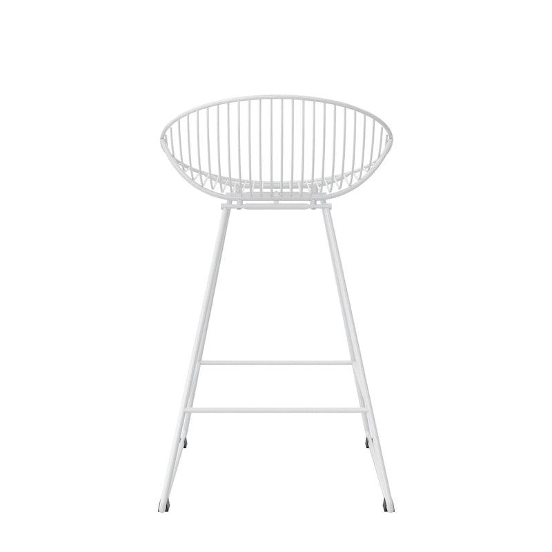 CosmoLiving by Cosmopolitan Ellis 24 Metal Counter Height Bar Stool 29
