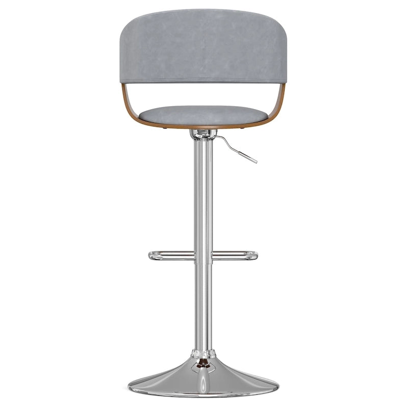 WYNDENHALL Calinda Mid Century Modern 33 inch Adjustable Swivel Bar Stool 14