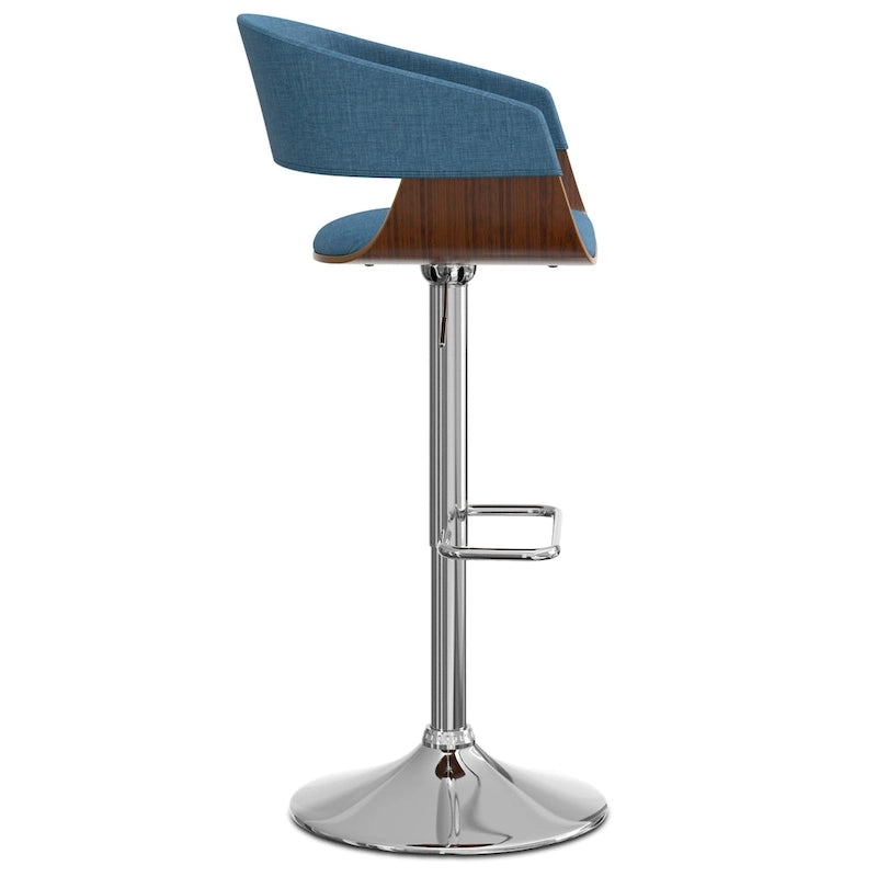 WYNDENHALL Calinda Mid Century Modern 33 inch Adjustable Swivel Bar Stool 31