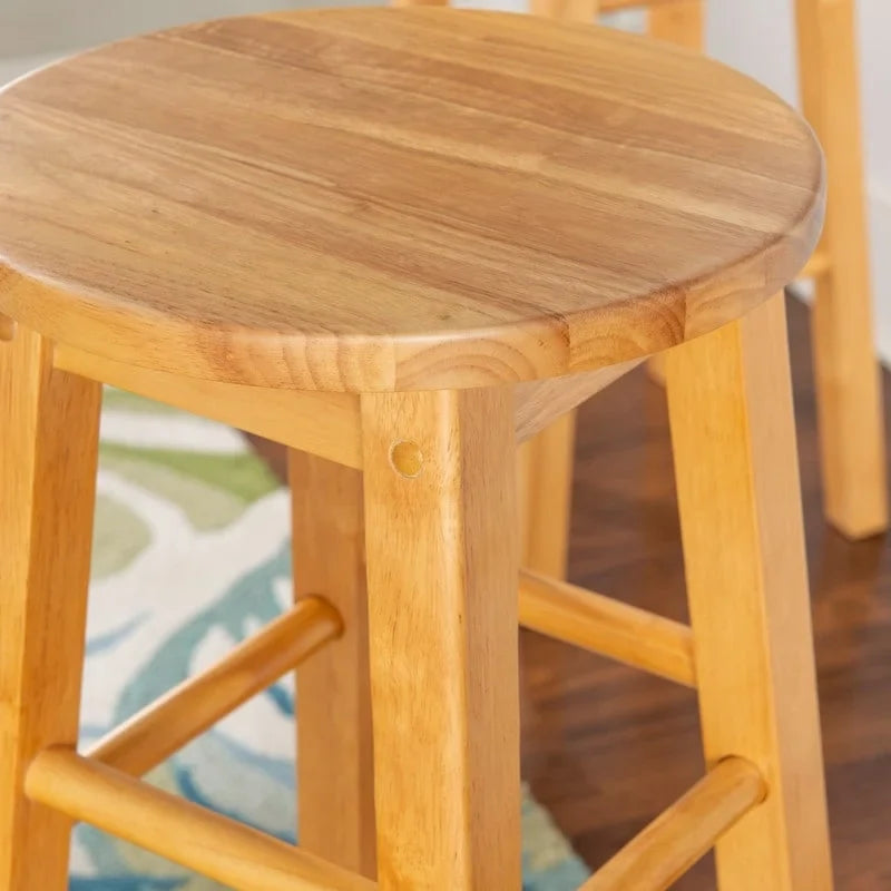 Basic Stationary Backless Bar Stool 3
