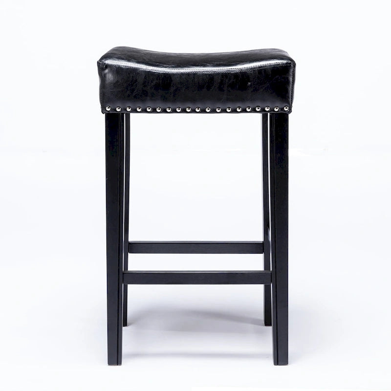 Counter Height 29 Bar Stools for Kitchen Counter Backless Faux Leather Stools Farmhouse Island Chairs 18