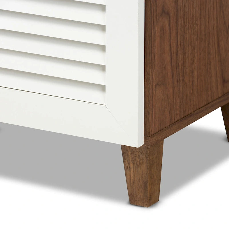 Carson Carrington Agnew Modern and Contemporary 11-shelf Shoe Cabinet 2