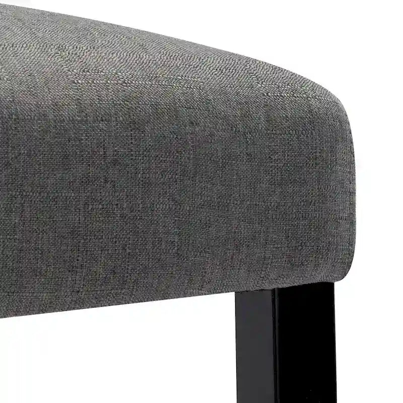 24 Inches Fabric Upholstered Nailhead Trim Counter Height Bar stools with Back Set of 2 13
